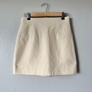 J.Crew 80% Wool Blend Mini Skirt